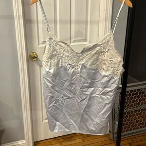 Revolve homebodii light blue satin cami pajama set size L